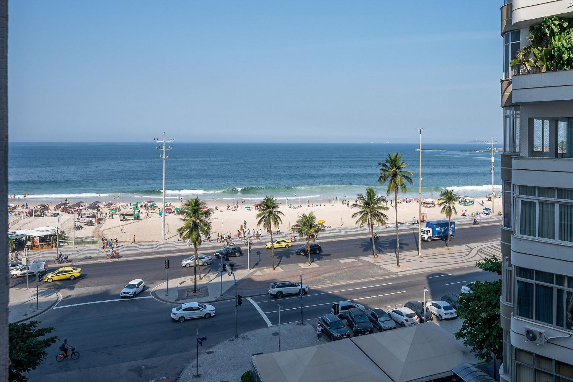 Vista Para A Praia De Copacabana, Quarto E Sala Rio de Janeiro Eksteriør billede